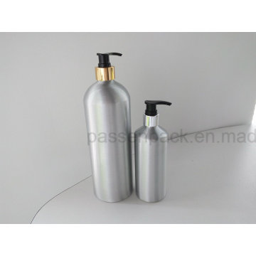 500ml алюминиевая бутылка с дозатором лосьона насос (плоский плечо)